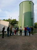 Besichtigung der Biogasanlage