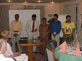 Das GSE Team aus Indien bei uns zu Gast